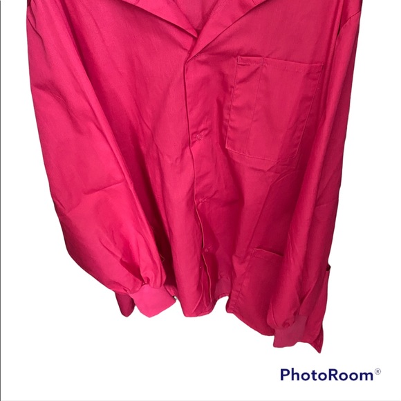 Hot Pink Scrub Jacket - Picture 2 of 3